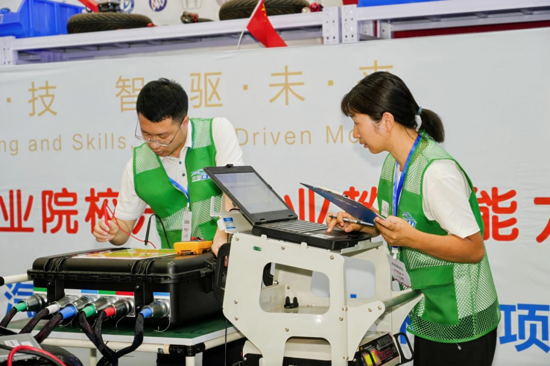 NATSC 2025 | 汽车检测与维修技术赛项圆满完赛！
